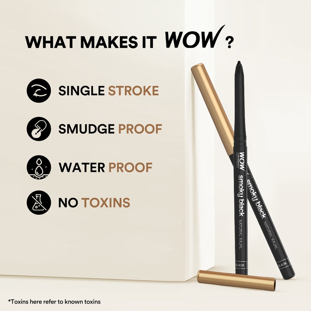 Intense Smoky Black Kajal Long-Lasting Ultra Pigmentation 0.70g