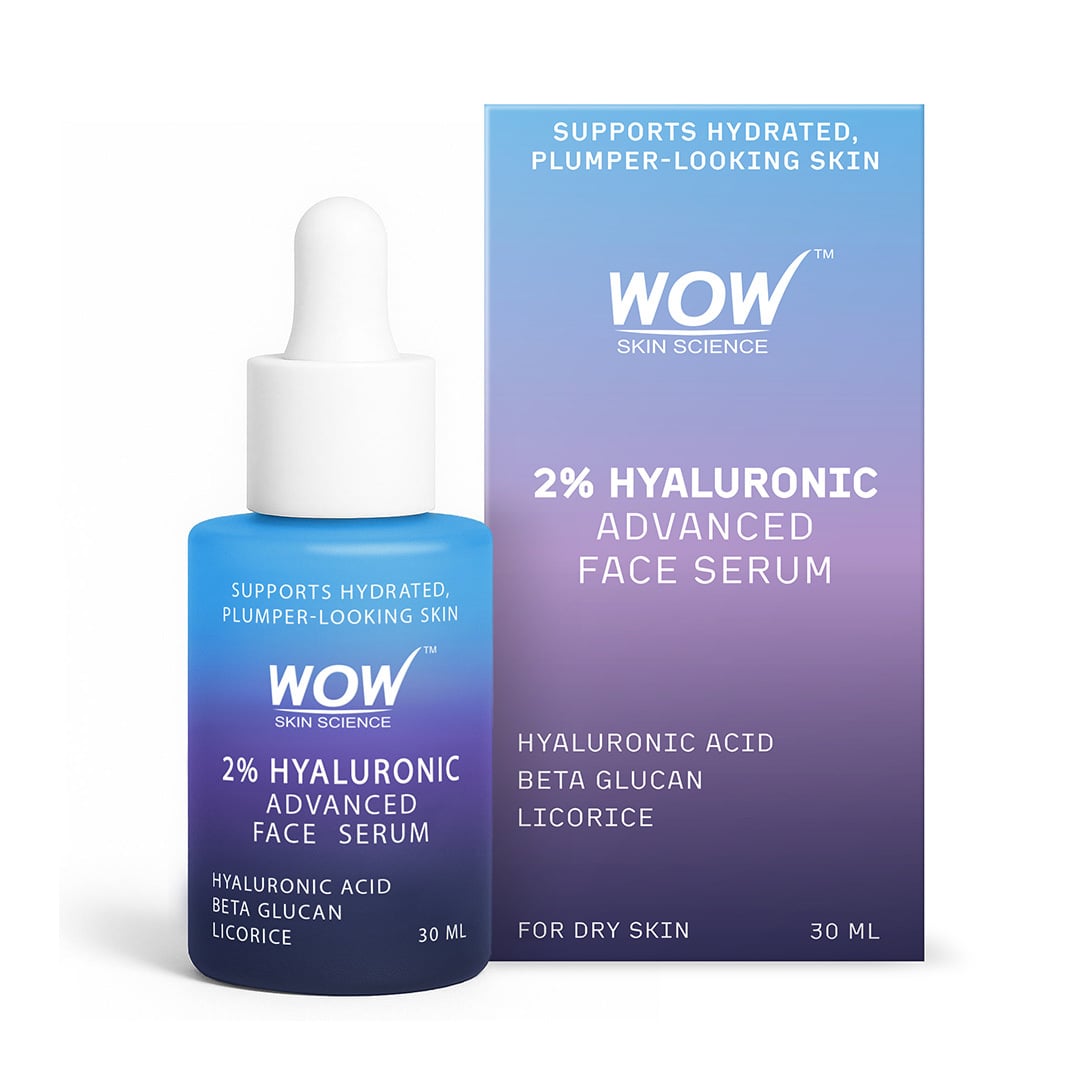 2% Hyaluronic Acid Face Serum Deep Hydration for Plump Skin 30ml