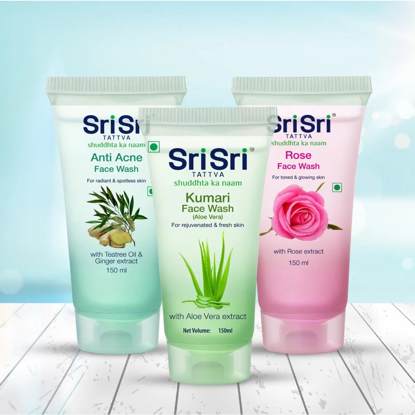 Face Wash Trio 450g