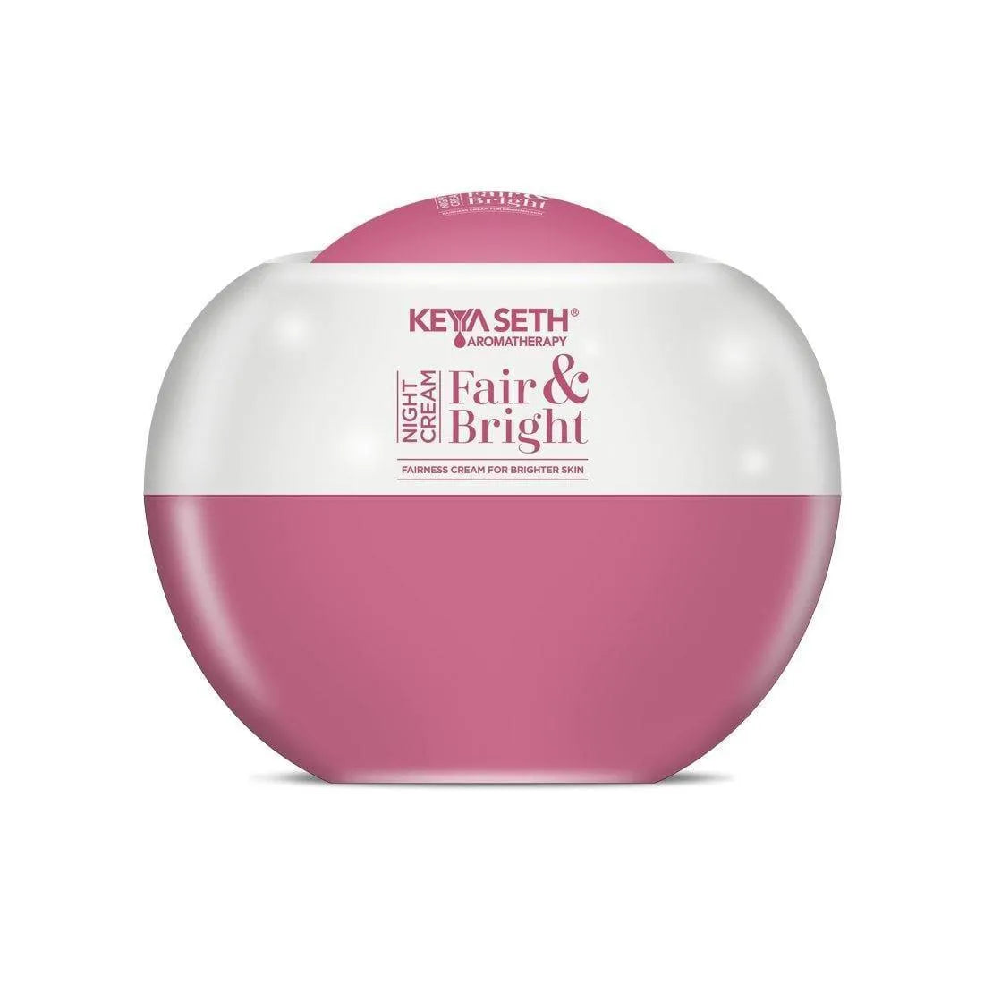 Fair & Bright Night Cream, Skin Brightening, Whitening, with Vitamin C, B3 & B6 Moisturizer with Lavender & Geranium Essential Oil 18g