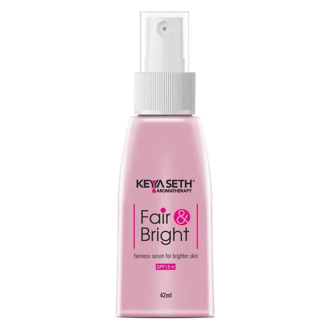 Fair & Bright Serum, Skin Brightening, Whitening, with Vitamin C, AHA Exfoliation with Glycolic & Lactic ACID, Lavender & Geranium Essential Oil 42ml