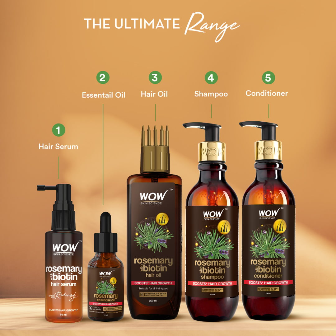 Rosemary Biotin Hair Serum Strengthening & Revitalizing 50ml