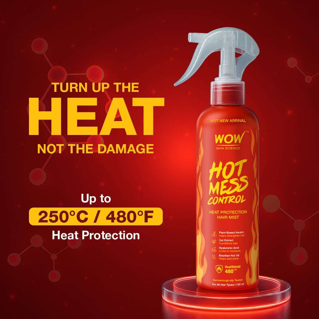 Heat Protection Hair Mist Thermal Shield & Conditioning 150ml