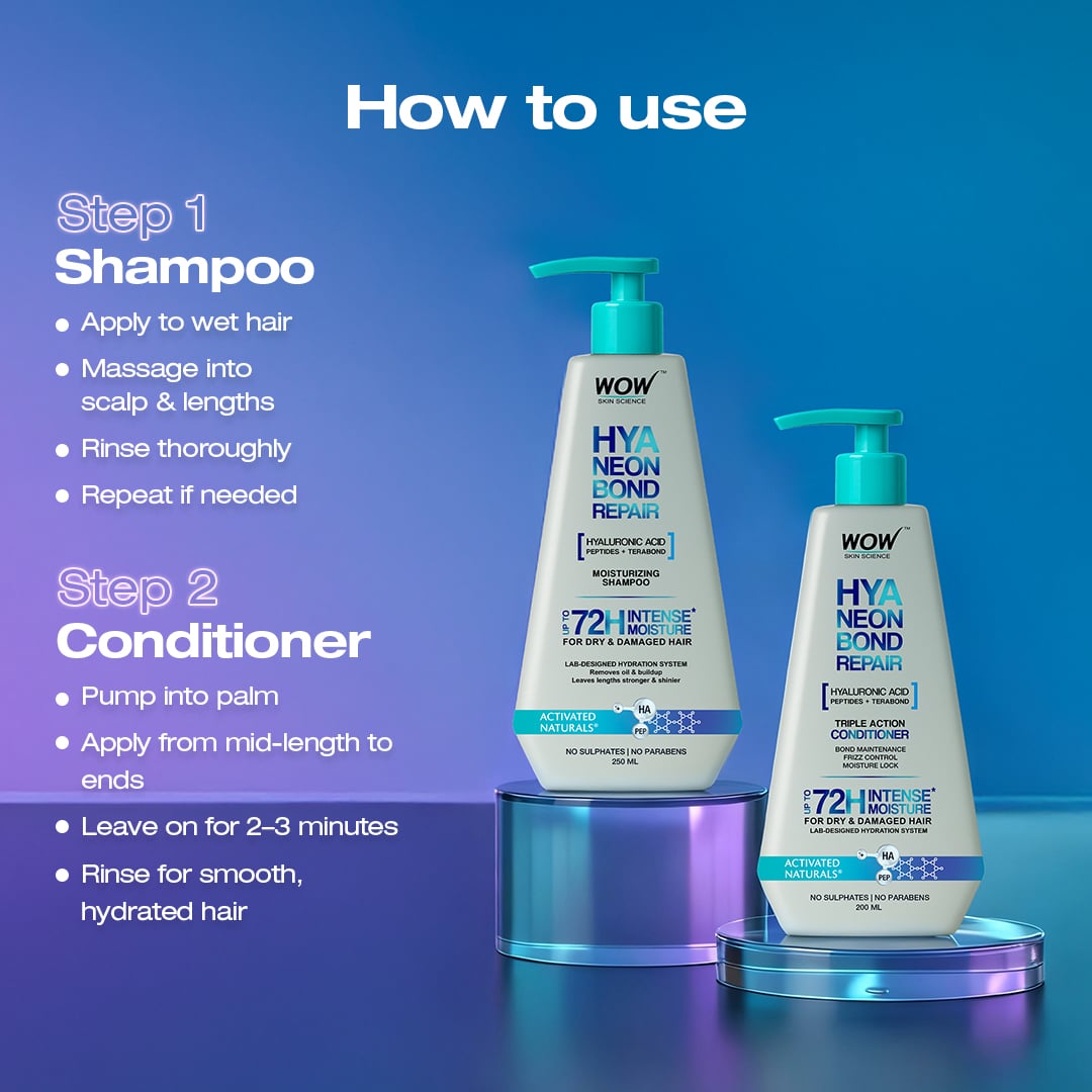 Hyaneon Shampoo & Conditioner Combo Complete Bond Care & 450ml