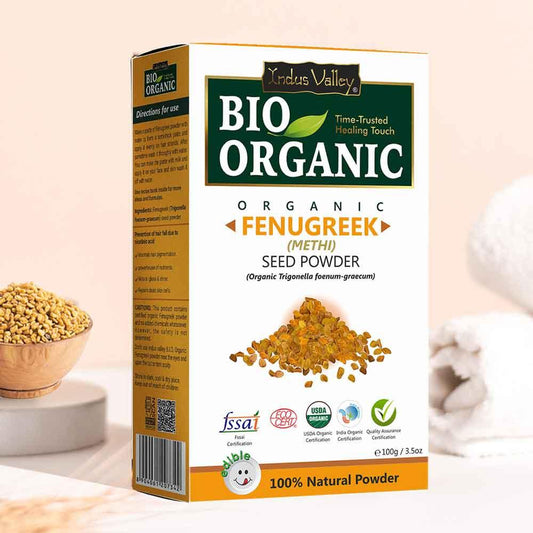 Bio Organic Fenugreek Methi Seed Powder - 100gm 100g