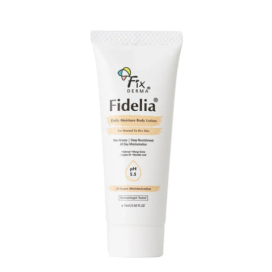 【Fixderma】 Fidelia Daily Moisture Body Lotion 15g｜フィデリア デイリーモイスチャー ボディローション｜15g