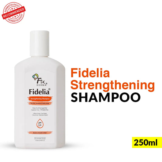 【Fixderma】 Fidelia Strengthening Shampoo｜フィデリア ストレングスニング シャンプー｜250ml