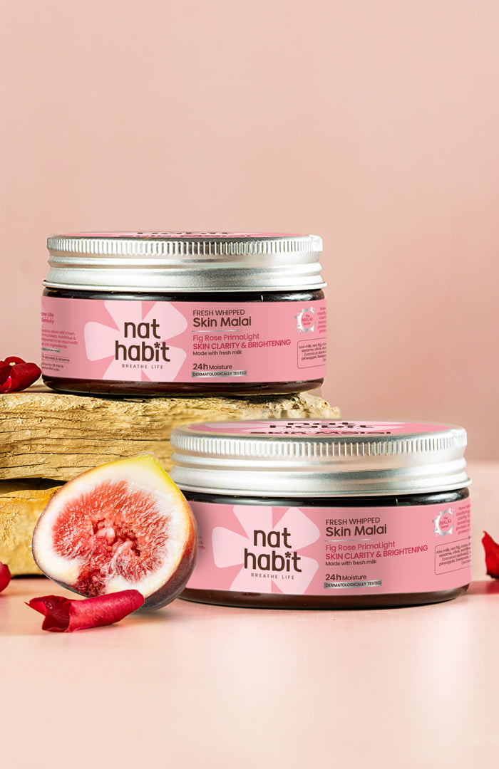 Fig Rose PrimaLight Body Malai 120ml × 2