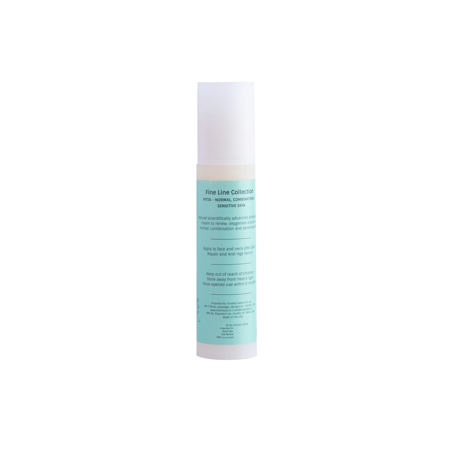 Fine Line Moisturizer, by Shankara - 50ml 50ml