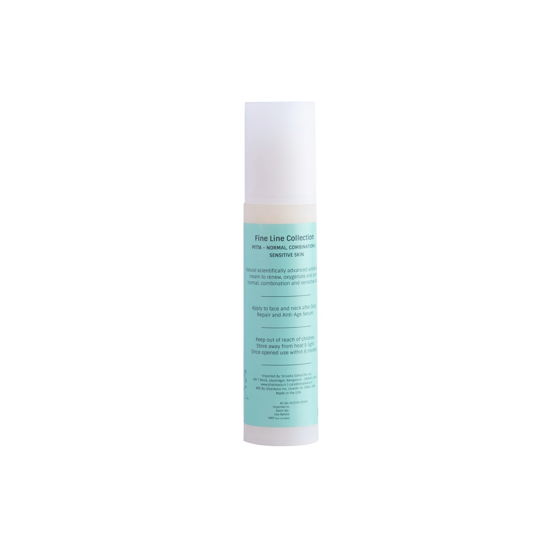 Fine Line Moisturizer, by Shankara - 50ml 50ml