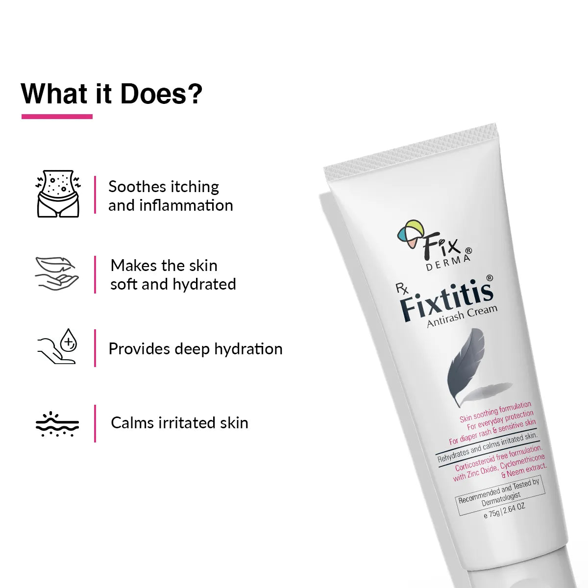 Fixtitis Anti Rash Cream