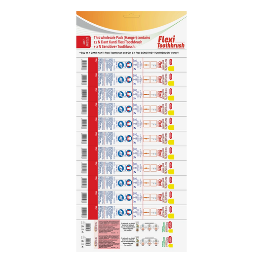 Dk -flexi Toothbrush Hanger (11+2)