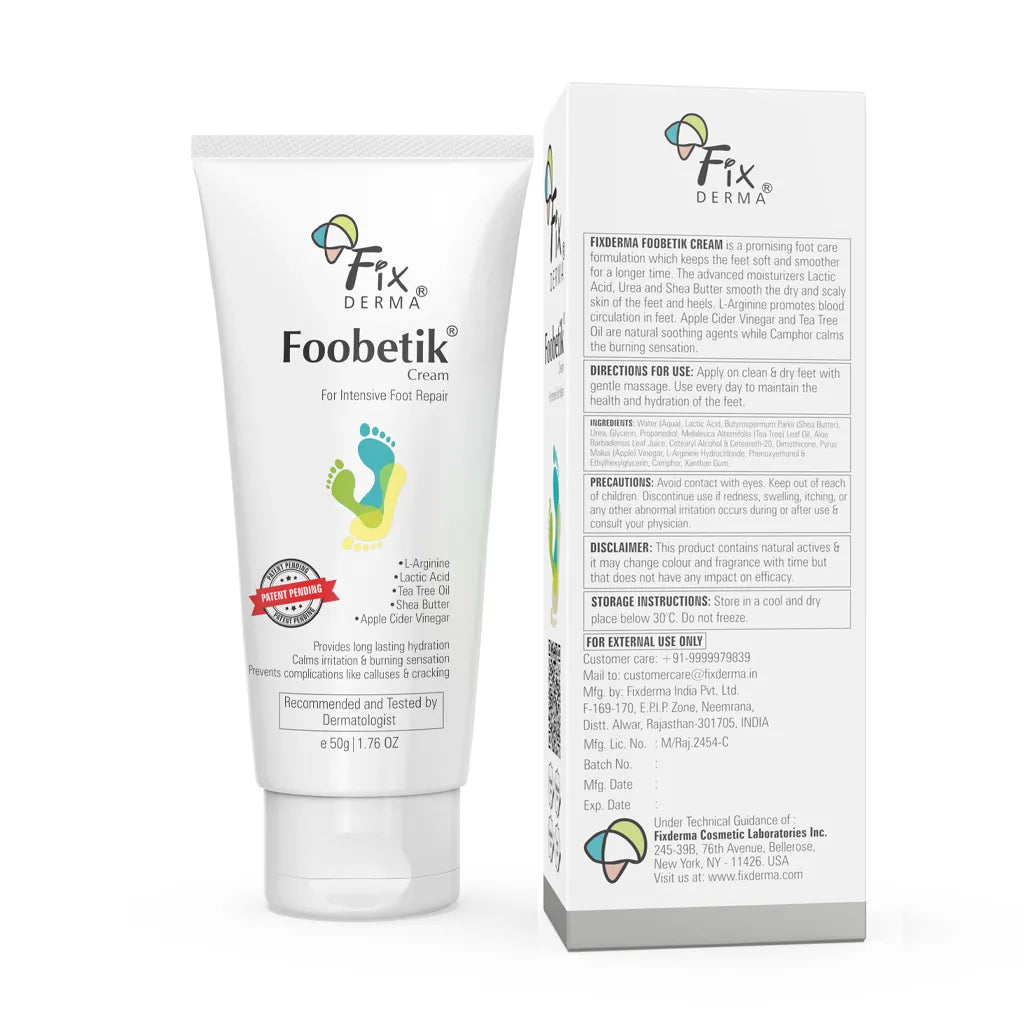 Foobetik Foot Cream 50g Pack of 2 50gx2