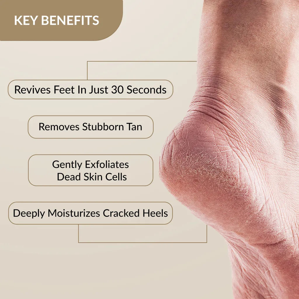 Foobetik Foot Scrub Spray and  Foot Cream