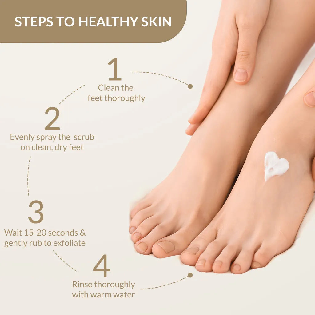 Foobetik Foot Scrub Spray