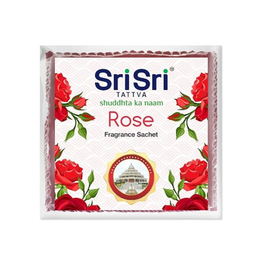 【Sri Sri Tattva】 Fragrance Sachet Rose｜ フレグランスサシェ ローズ｜ 5個