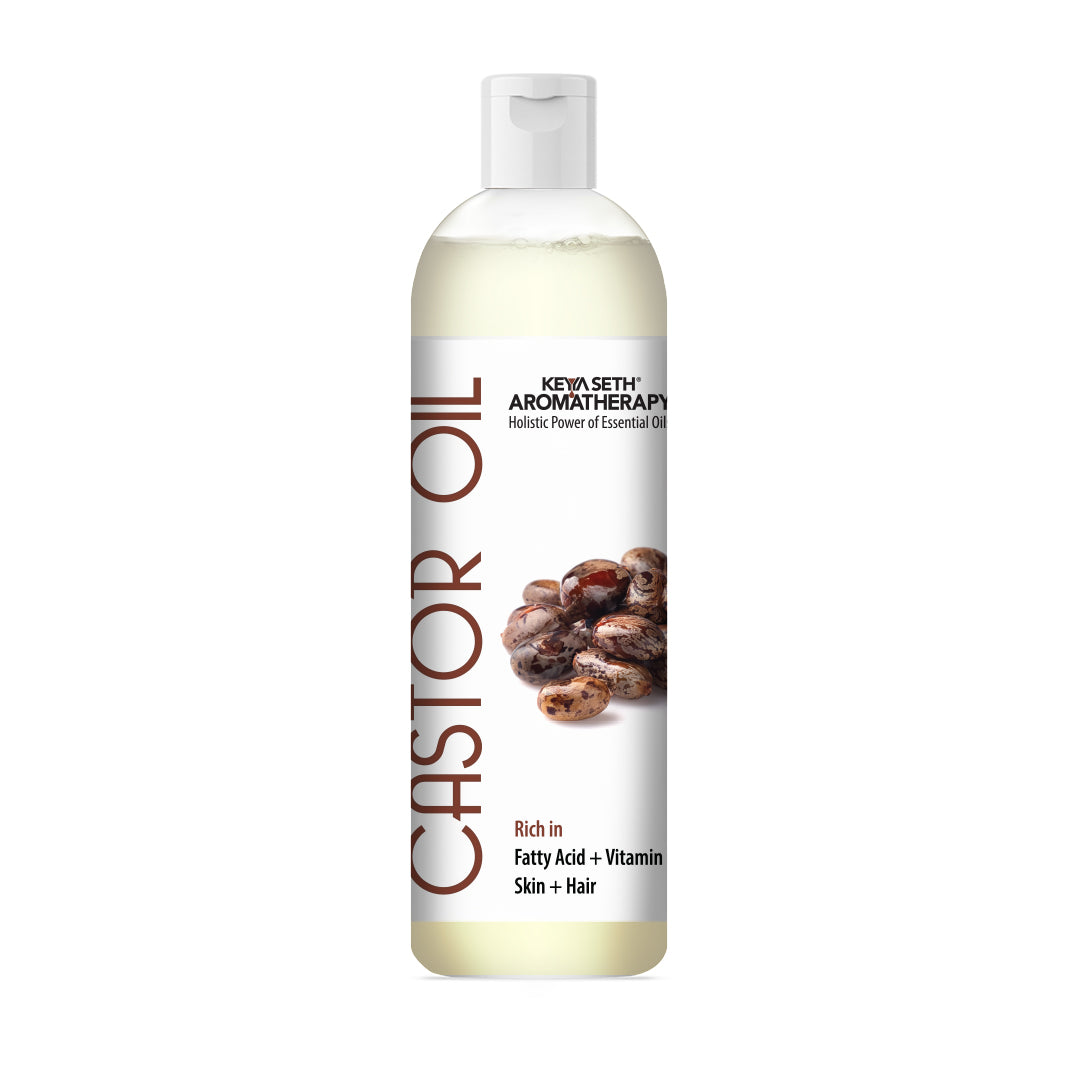 Cold Pressed Pure Castor Oil For Skin & Hair, Rich in Fatty Acid, Vitamin E 200ml