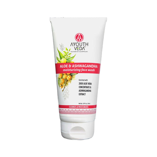 Aloe & Ashwagandha Moiturizing Face Wash 150ml 150ml
