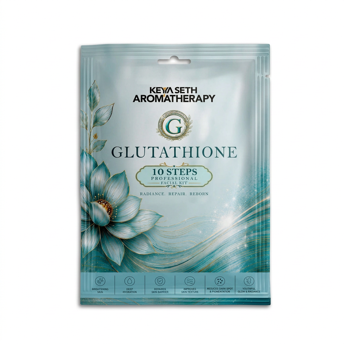 【Keya Seth】Glutathione 10-Step Professional Facial Kit - Skin Radiance Ritual Set｜グルタチオン 10 ステップ プロフェッショナル フェイシャルキット