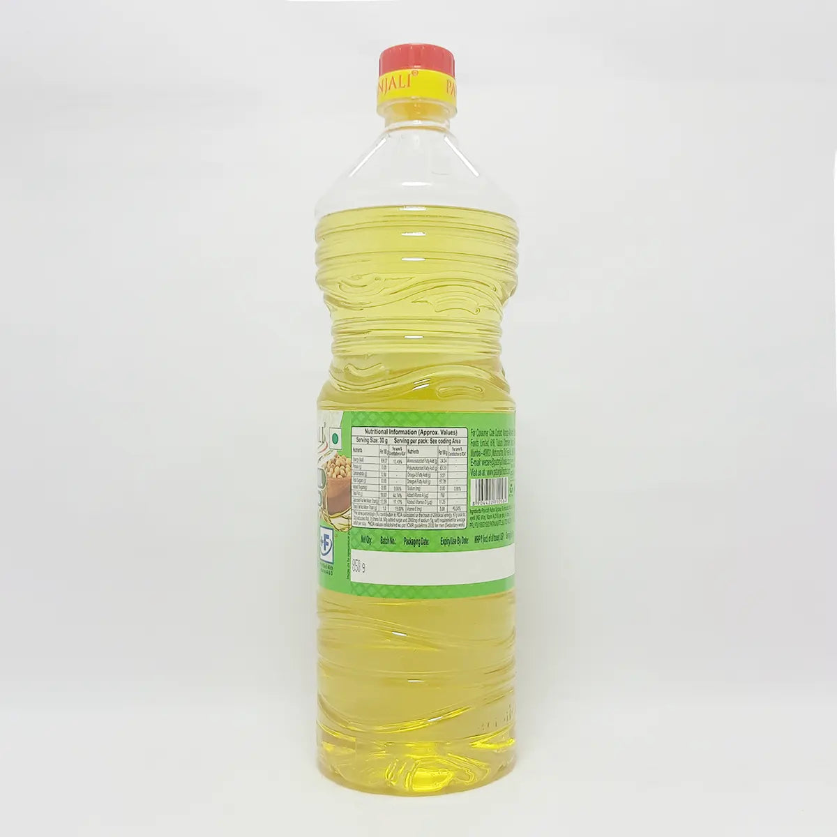 【Patanjali】 Fortified Soyabean Oil (B)｜強化大豆油（ボトル）｜850g