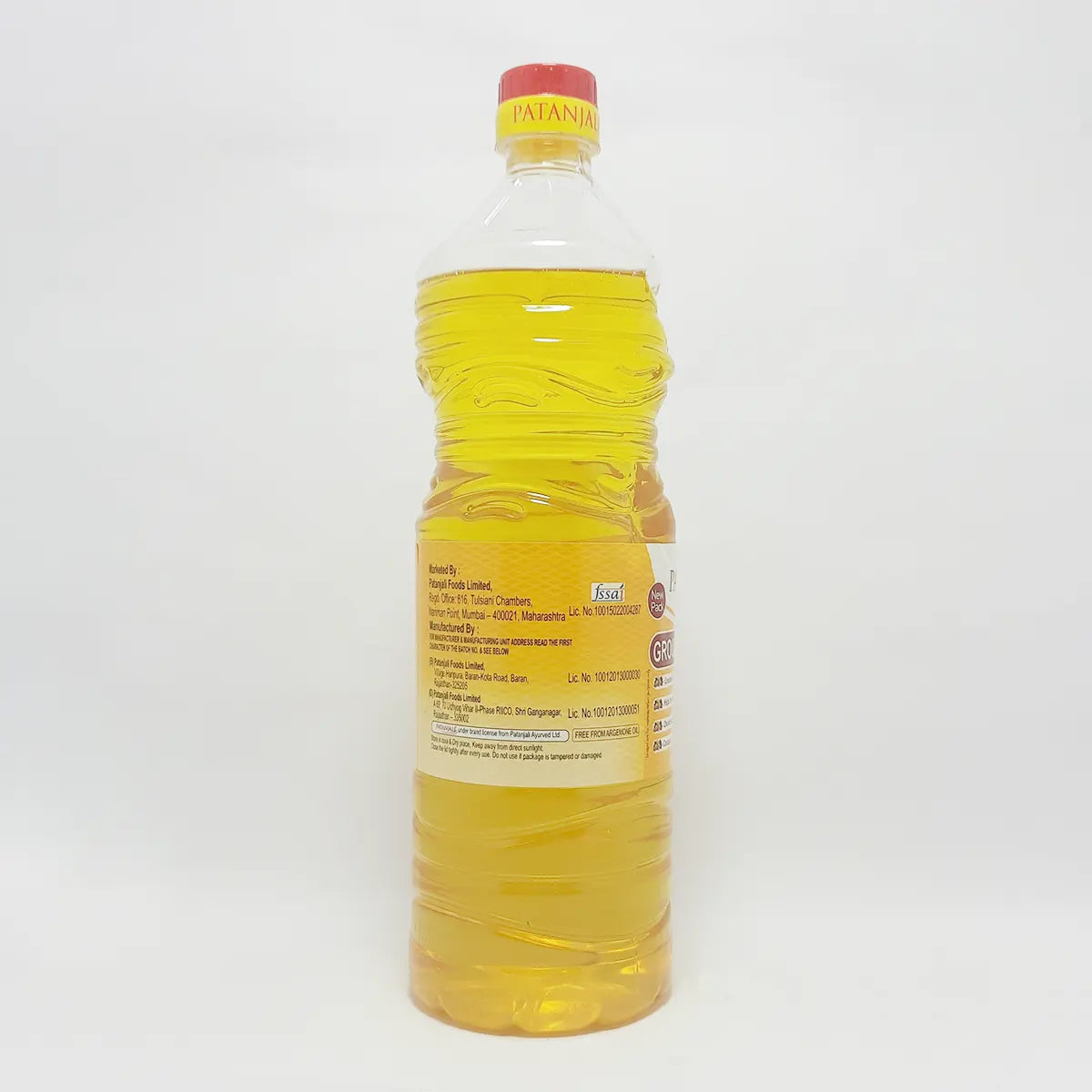 【Patanjali】 Groundnut Oil｜ピーナッツオイル｜850g