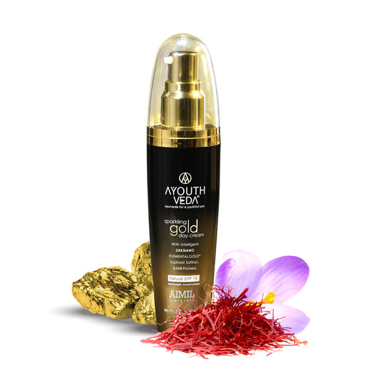 Sparkling Gold Day Cream With 24k Gold & Saffron - 30g 30g