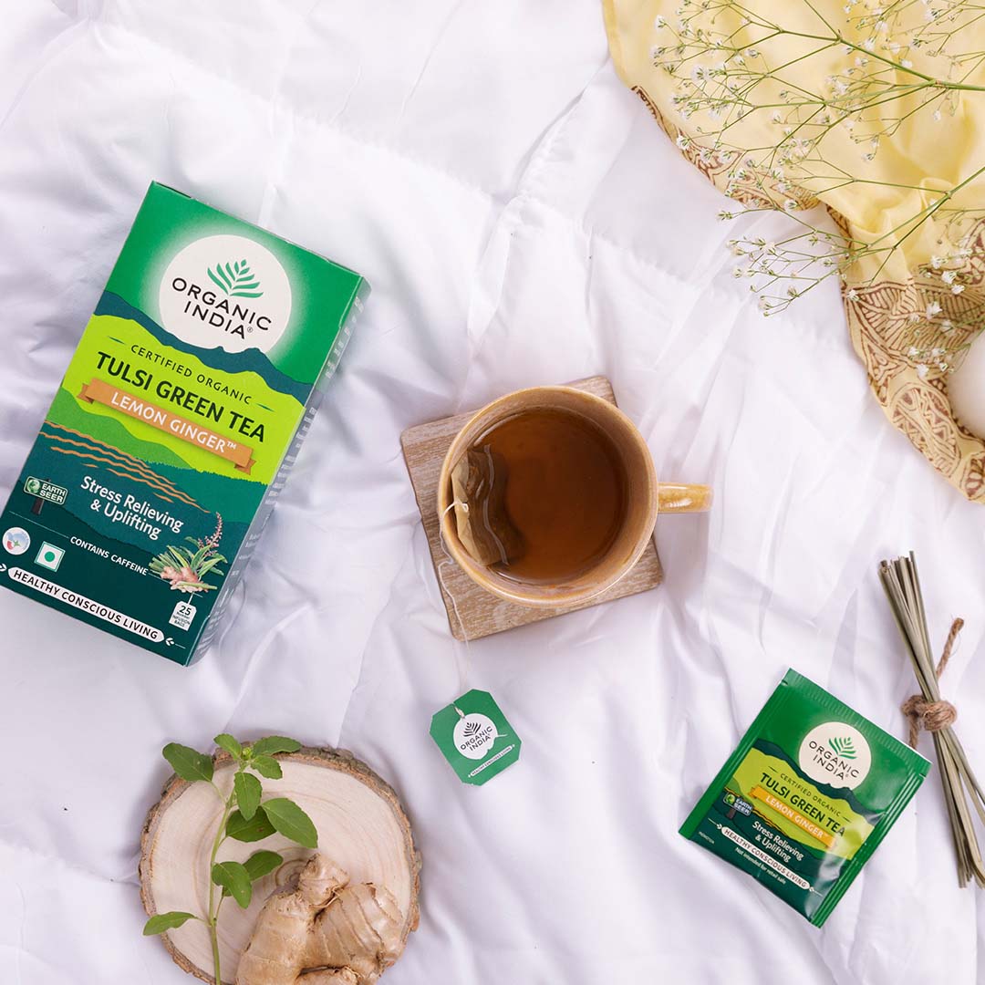 Combo Green Tea Lemon Ginger & Moringa Powder