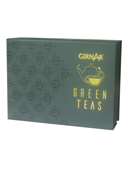 The Executive Collection - Table Top Presenter (Green Teabags) 6 Slots