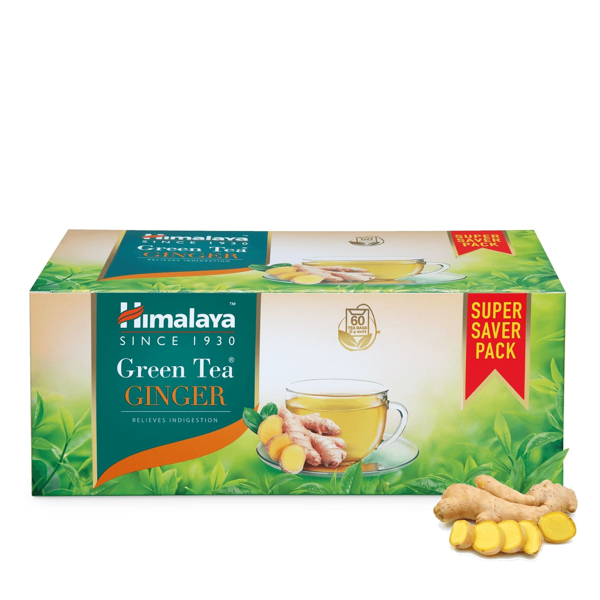 Green Tea Ginger 2G 60'S