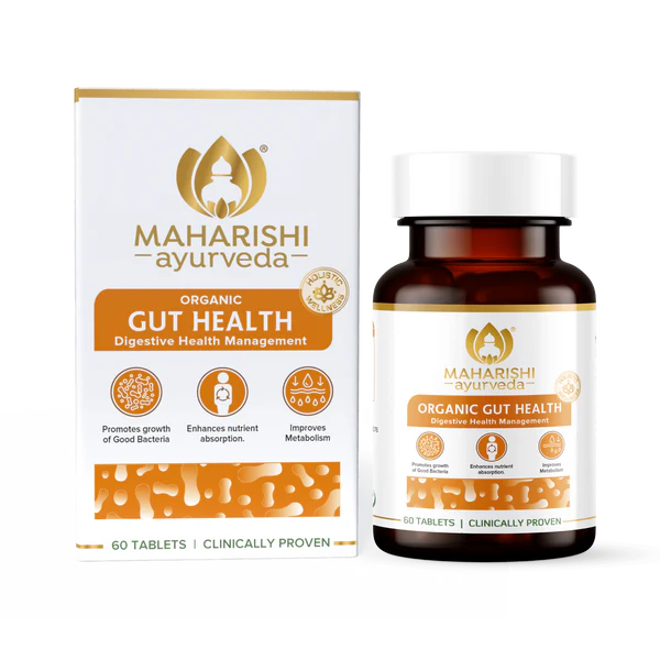 【Maharishi Ayurveda】 Gut Health -For Digestion & Cleansing｜ガットヘルス フォー・ダイジェスチョン・アンド・クレンジング｜60錠