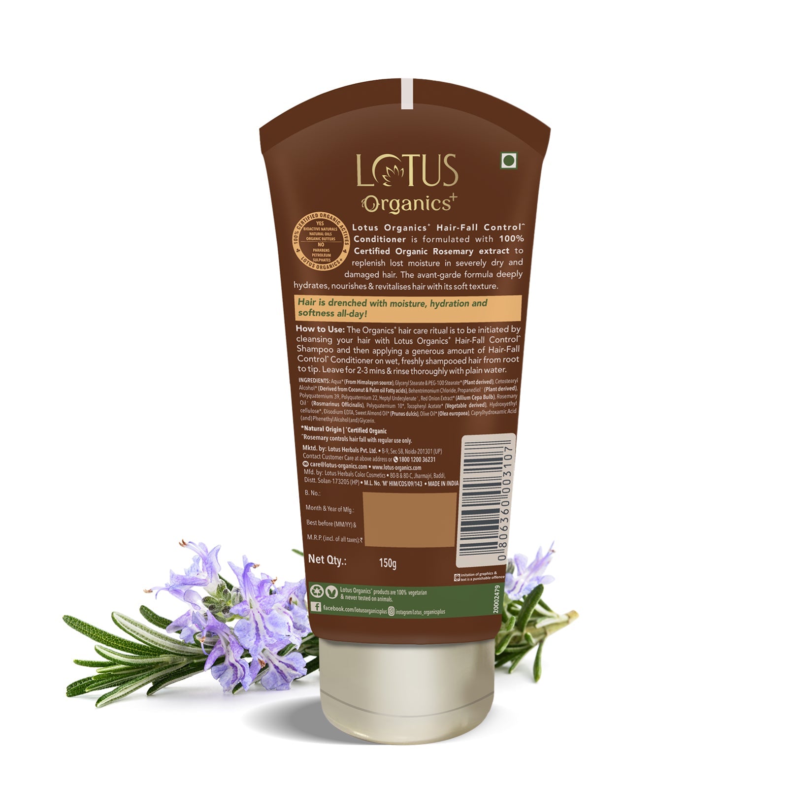 Organics+ Hair Fall Control Conditioner 