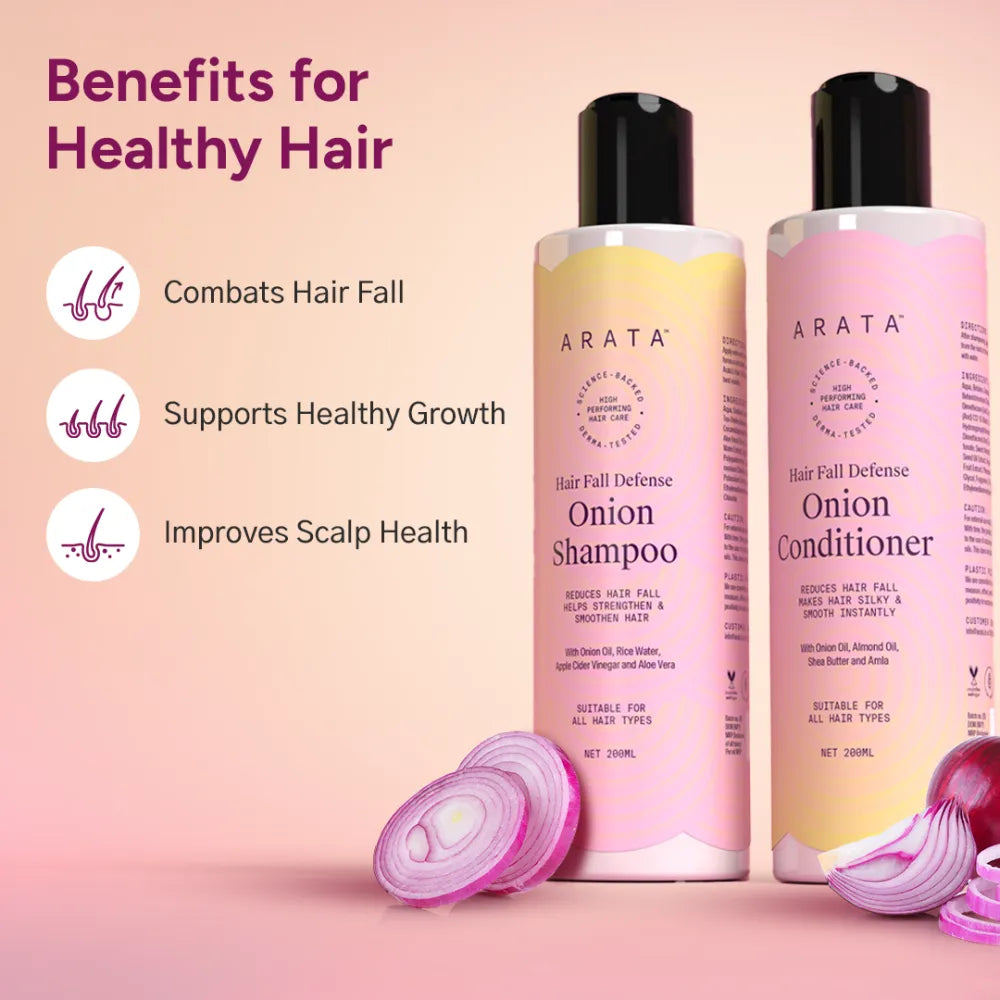 Hair Fall Defense Onion Shampoo for Root Strengthening- 200ml 200ml