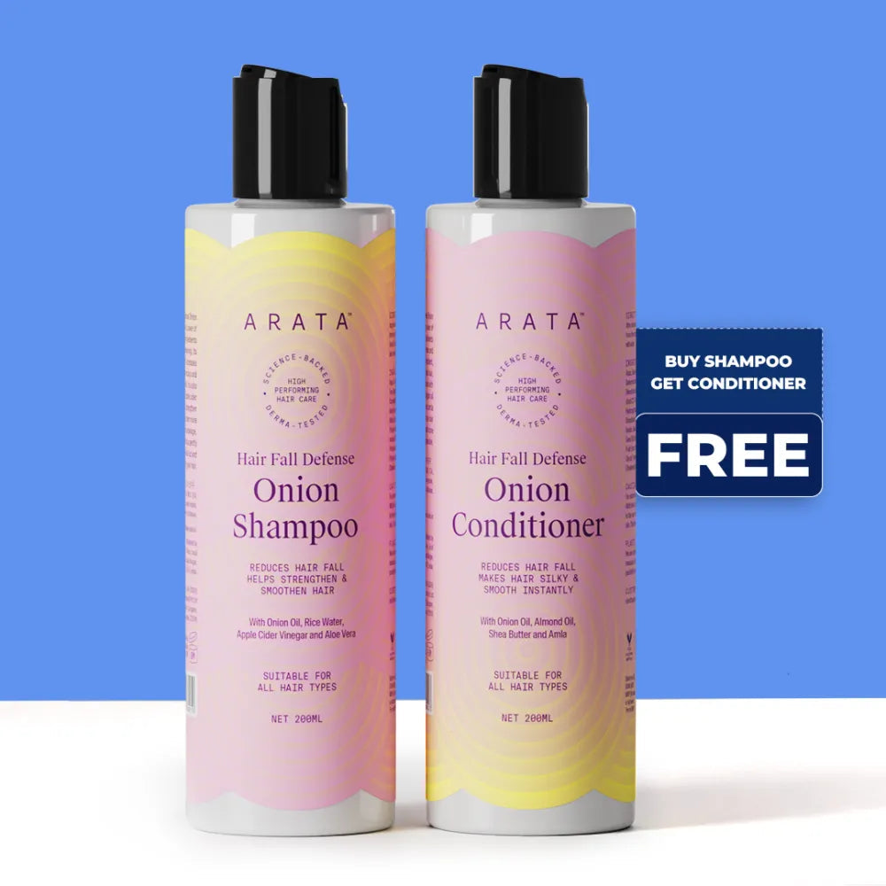 【Arata】 Hair Fall Defense Onion Shampoo for Root Strengthening- 200ml｜ヘアフォール ディフェンス オニオンシャンプー｜200ml
