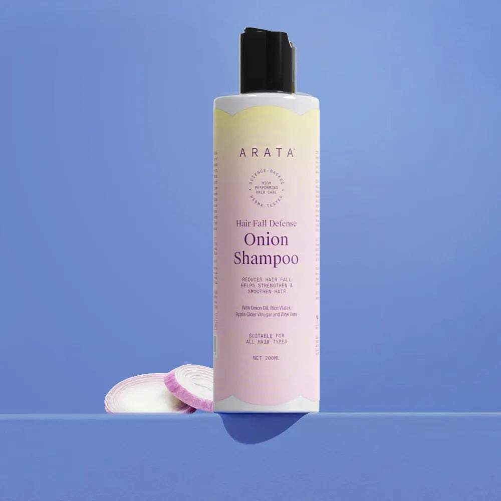 【Arata】 Hair Fall Defense Onion Shampoo - 200ml｜ヘアフォールディフェンス オニオンシャンプー｜200ml