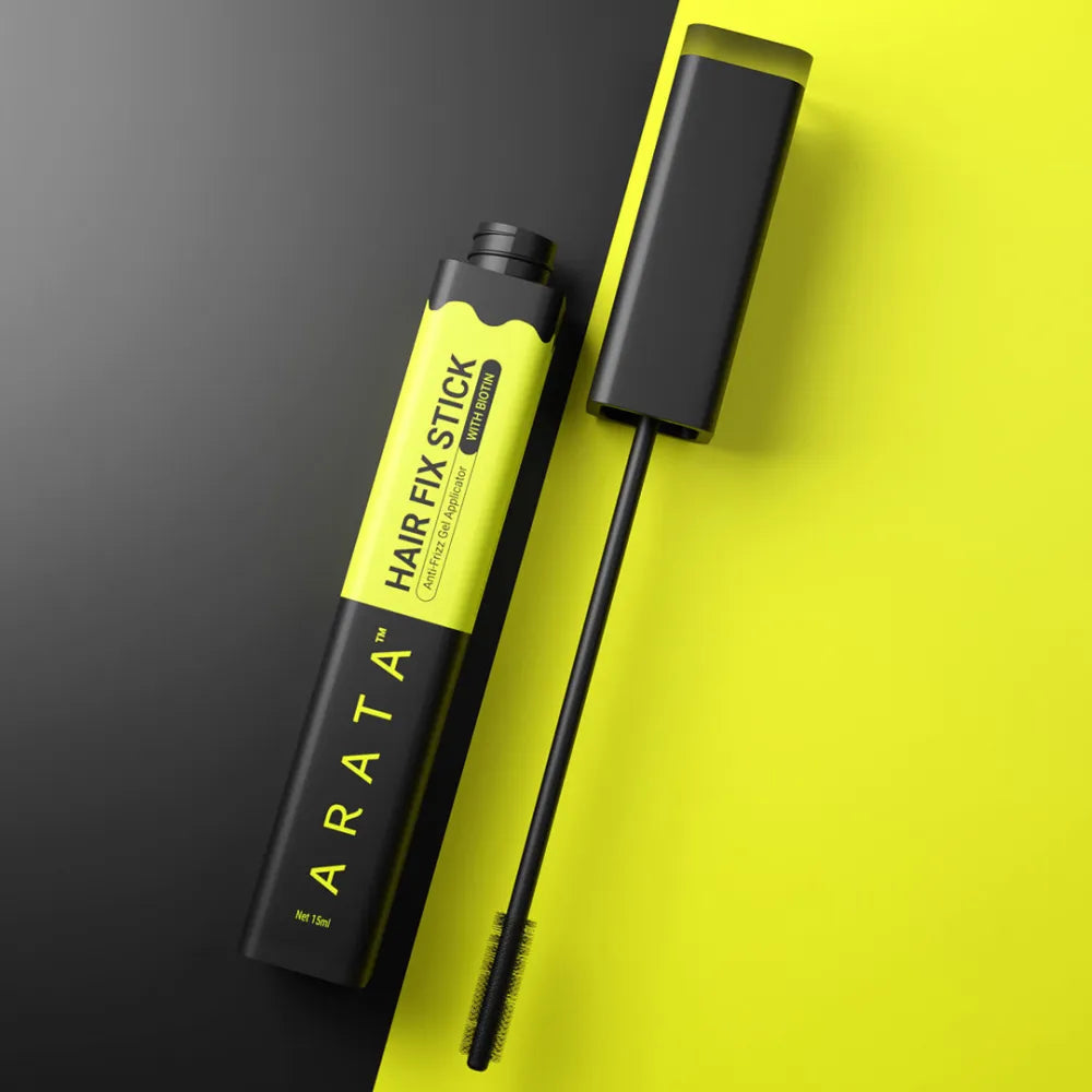 【Arata】 Hair Fix Stick - Anti-Frizz Gel Applicator - 15ml｜ヘアフィックススティック アンチフリッズ ジェルアプリケーター｜15ml
