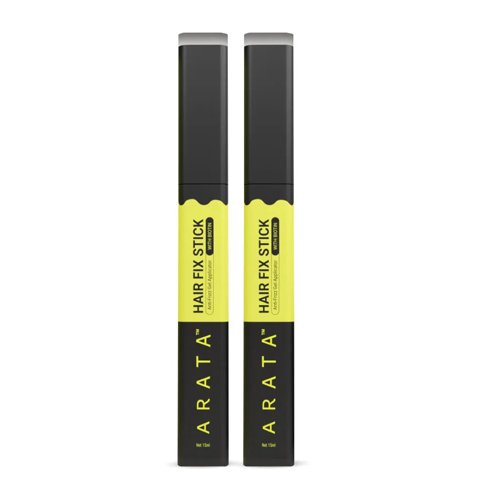 【Arata】 Hair Fix Stick - Anti-Frizz Gel Applicator Pack of 2｜ヘアフィックススティック アンチフリッズ ジェルアプリケーター 2本セット｜30g