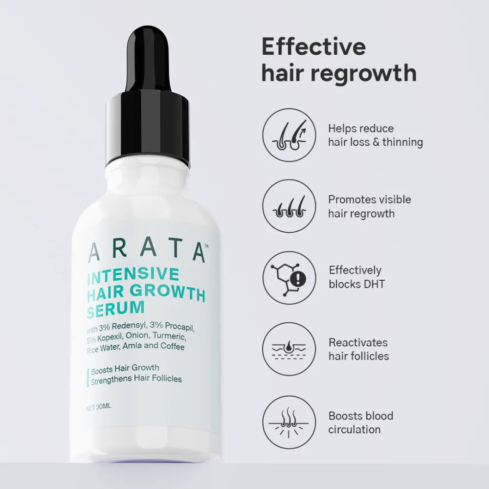 Arata Hair Growth Serum for Men and Women 30g