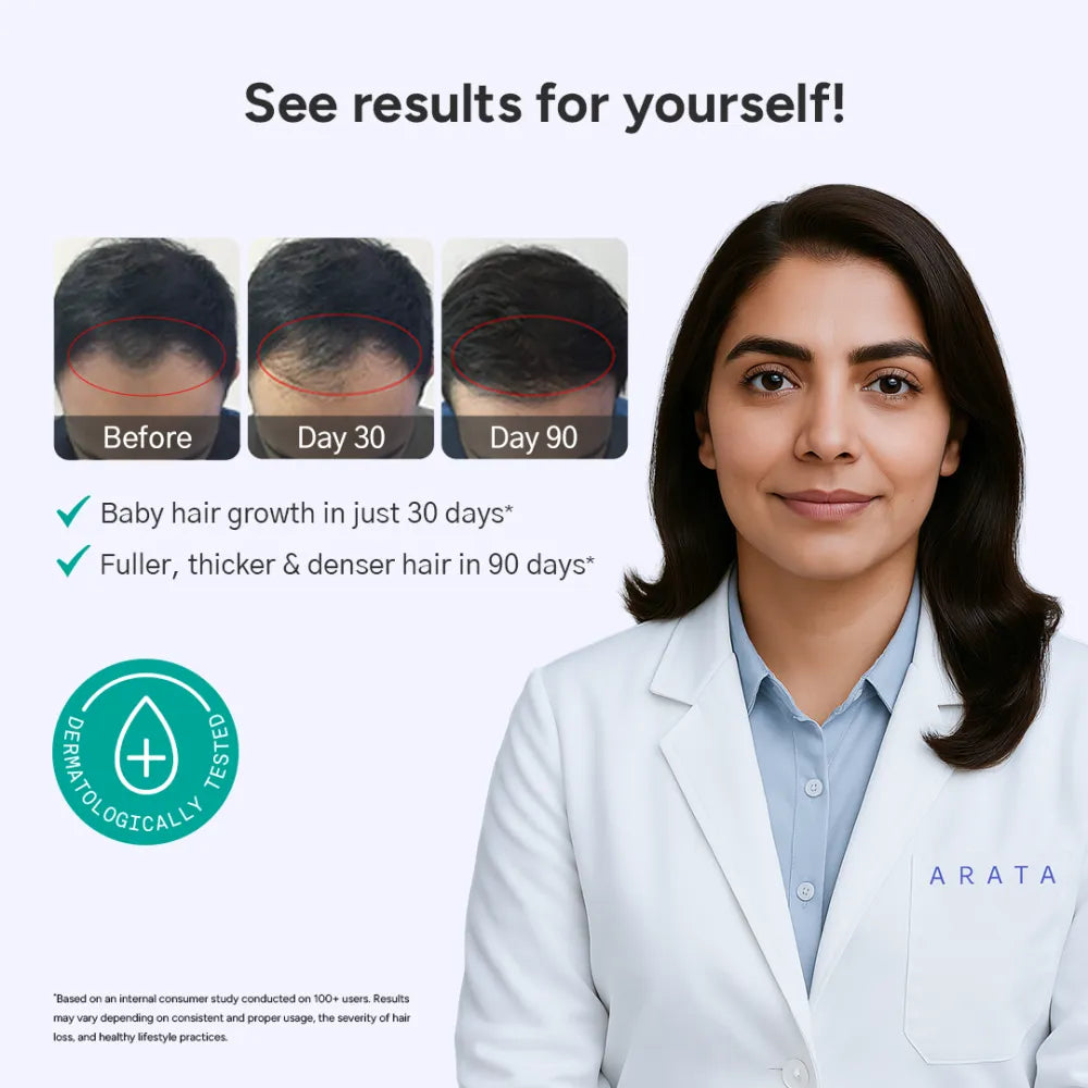 Arata Hair Growth Serum for Men and Women 30g