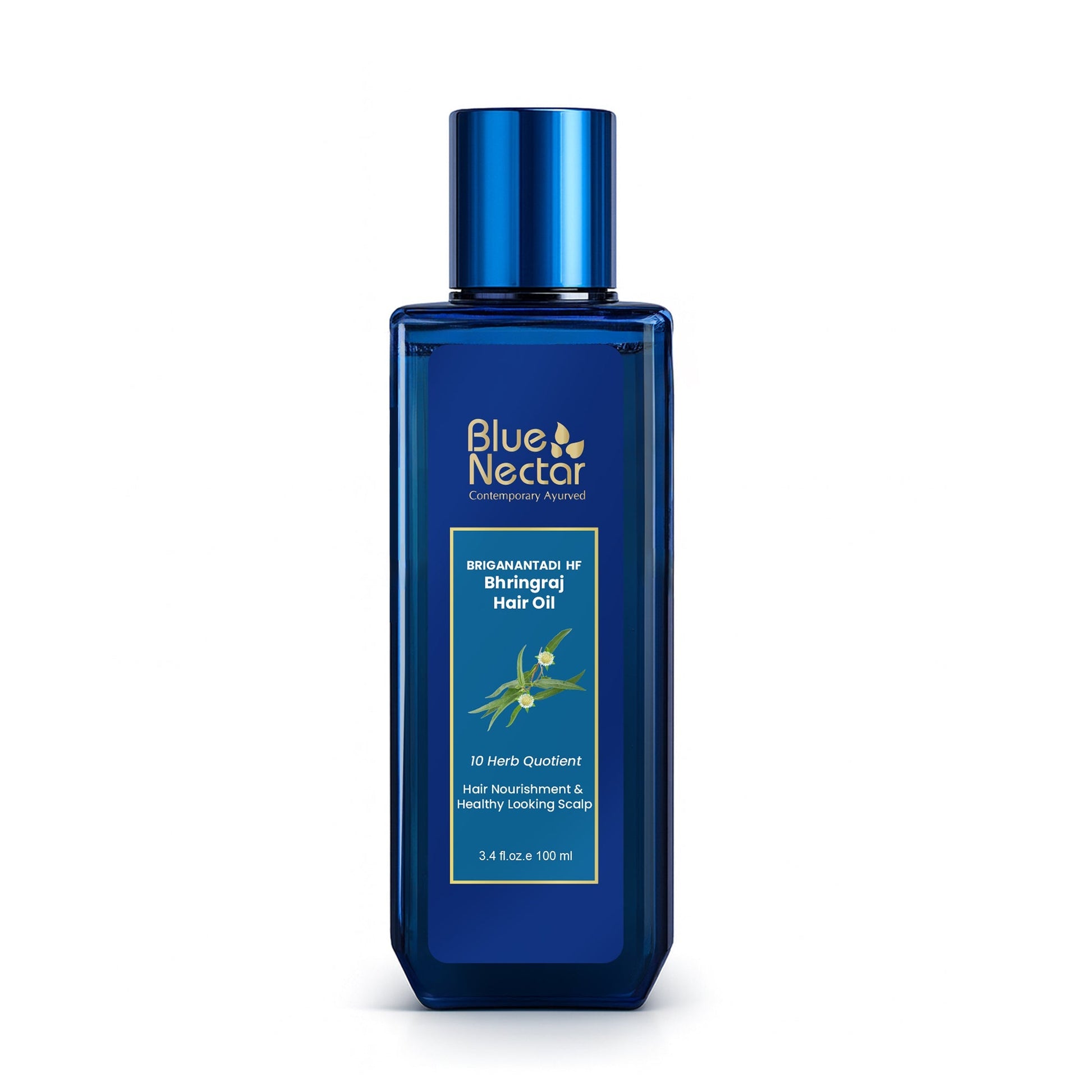 Bhringraj Hair fall Control Oil for Healthy Scalp (10 Herbs) 100ml
