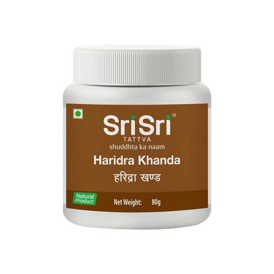 【Sri Sri Tattva】 Haridra Khanda Churna Anti-Allergy｜ ハリドラ・カンダ・チュルナ 抗アレルギー｜ 80g