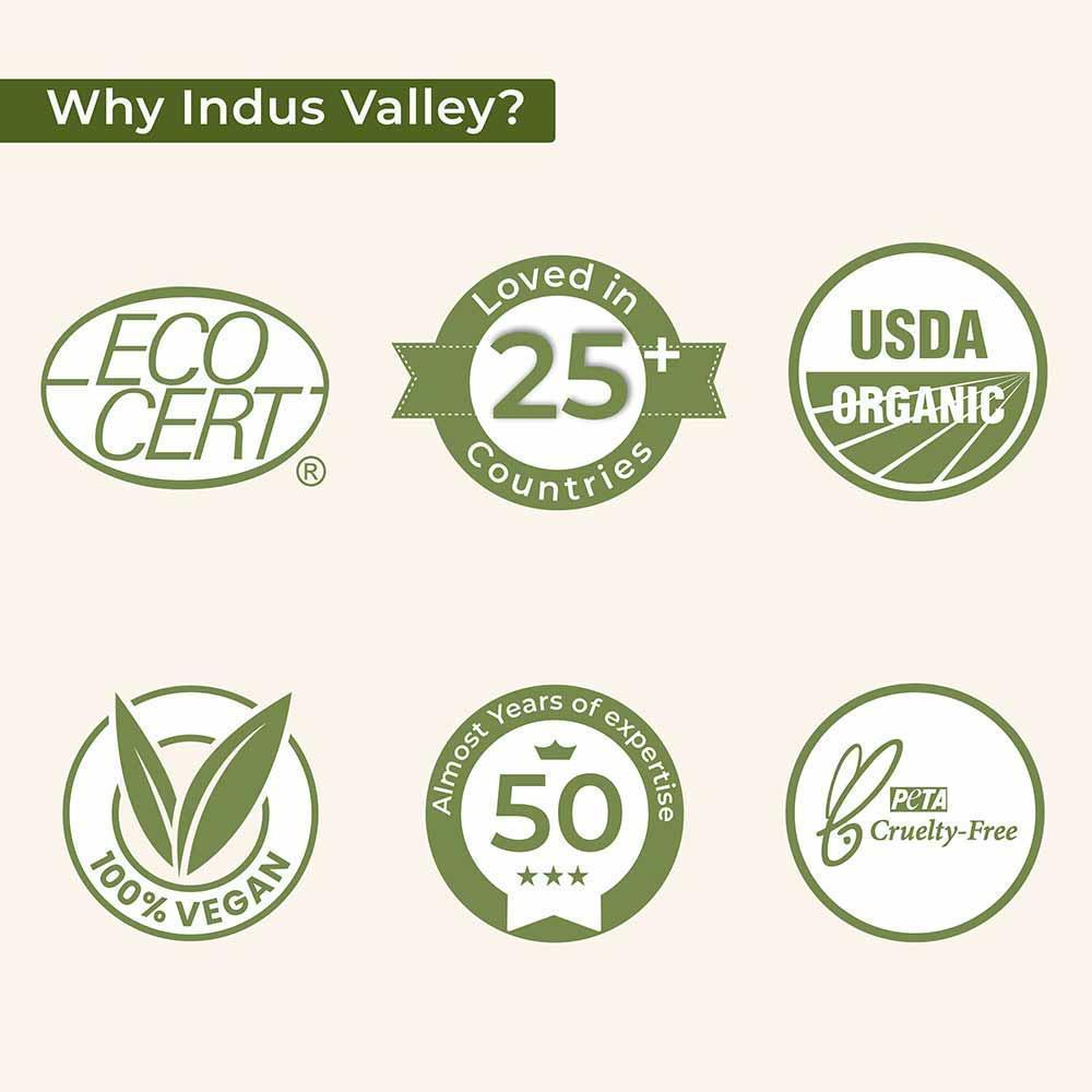 Bio Organic Amla Powder, Herbal Henna and Indigo Powder Combo