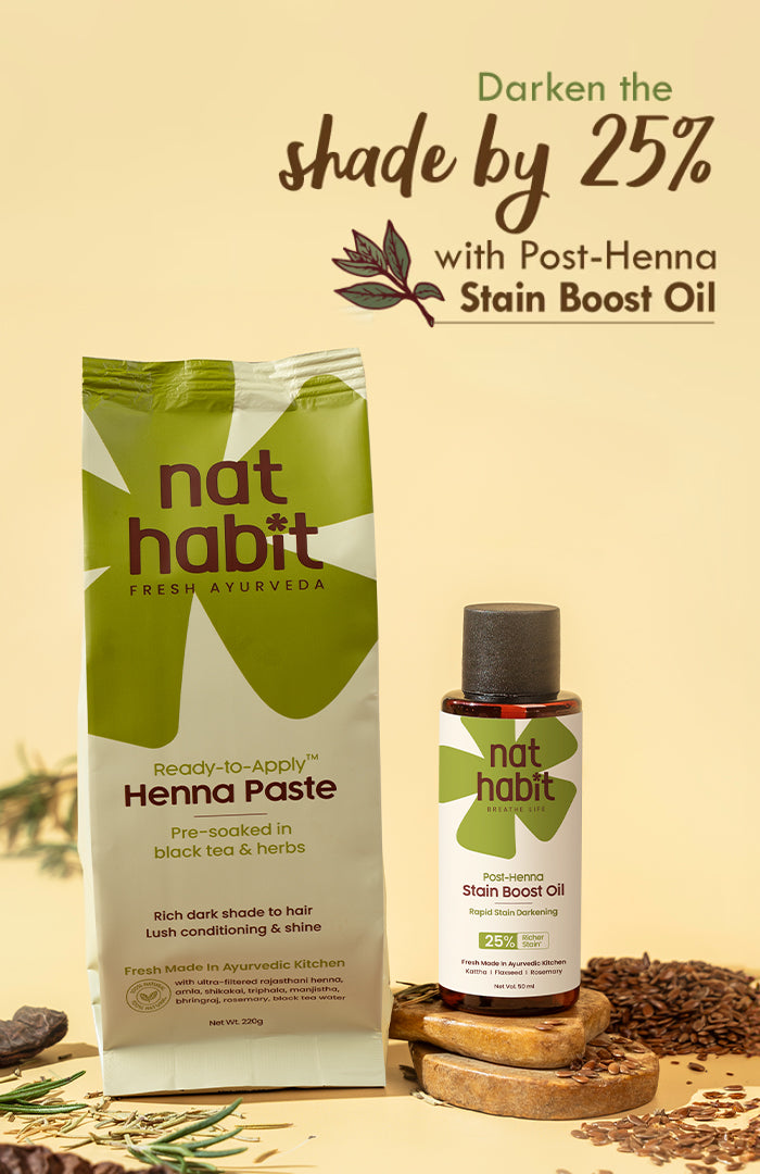 Ready to Apply Fresh Henna Paste 220g × 4