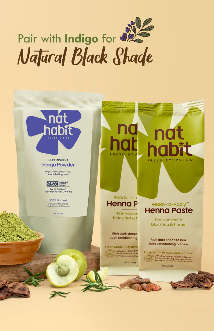 Ready to Apply Fresh Henna Paste 220g × 2
