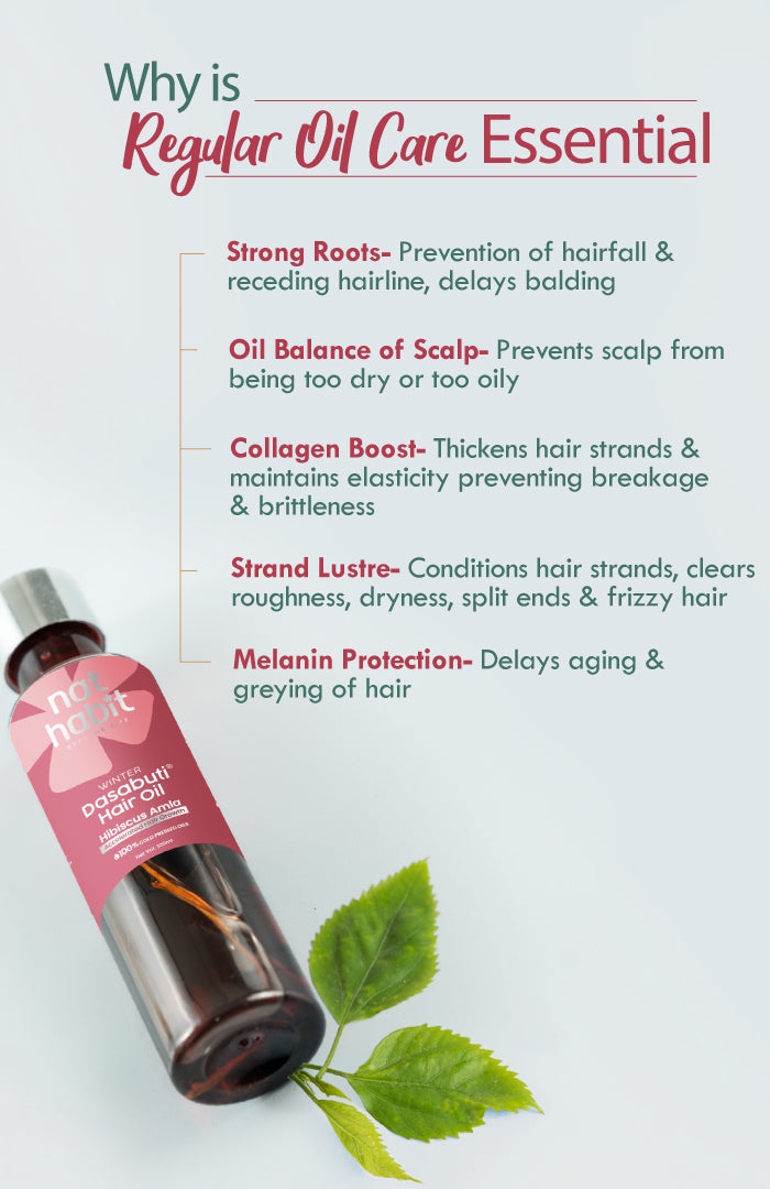 Hibiscus Amla DASABUTI Winter Hair Oil 100ml