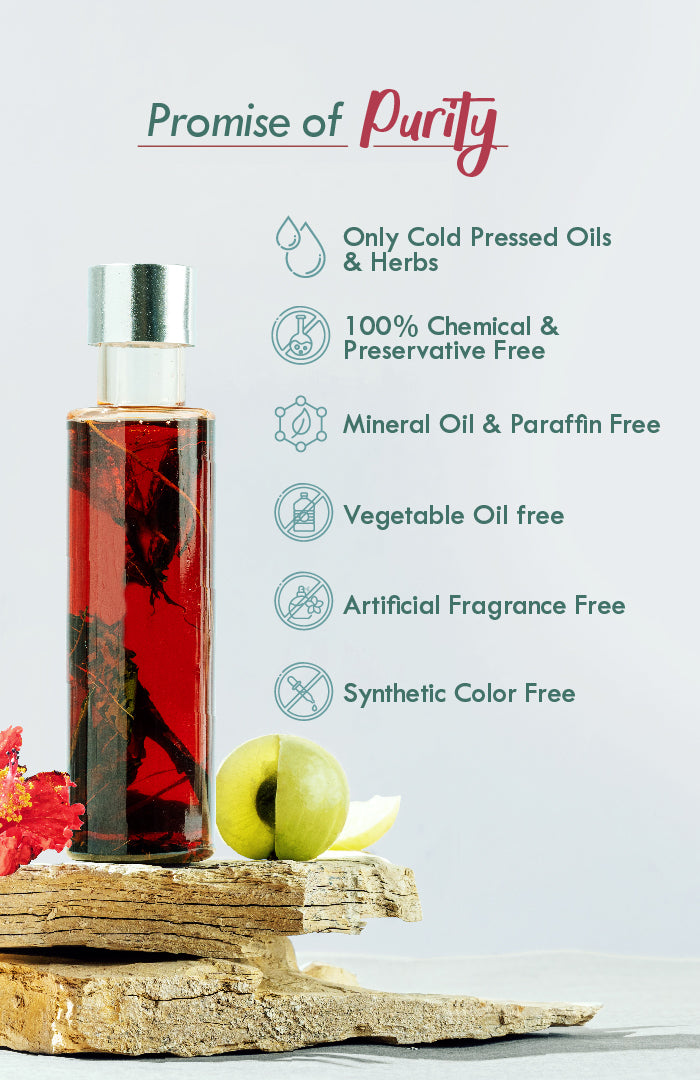 Hibiscus Amla DASABUTI Winter Hair Oil 100ml