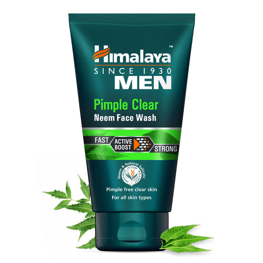 【Himalaya】 Himalaya Men Pimple Clear Neem Face Wash｜ヒマルアヤメンピムプルエクルエアルニームフェイスウォッシュ