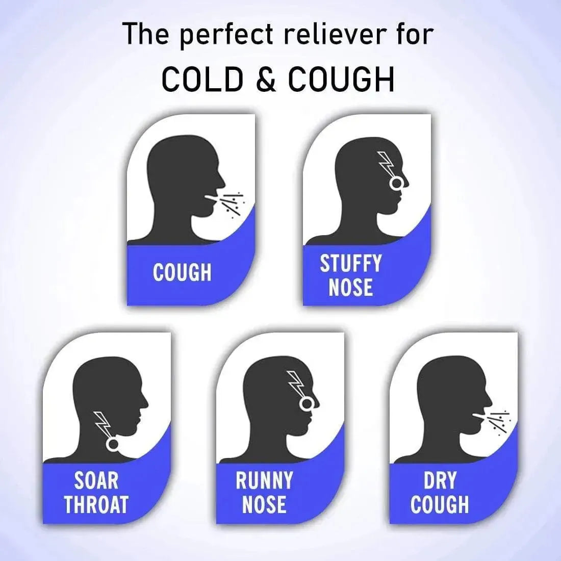 Hot and Cold-Congestion Reliever Steam Inhaler- Prevents Cold and Cough, Flu 10ml