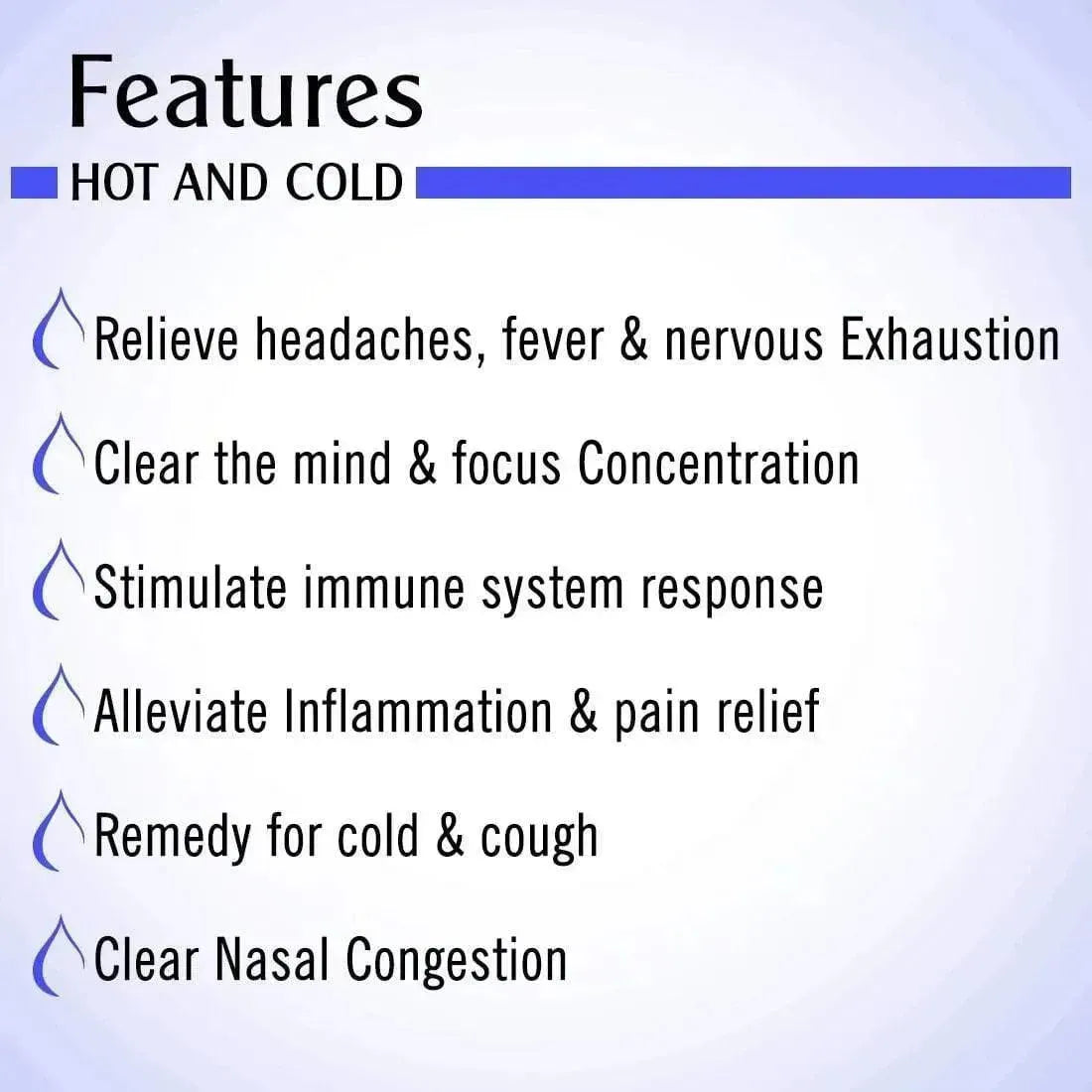 Hot and Cold-Congestion Reliever Steam Inhaler- Prevents Cold and Cough, Flu 10ml