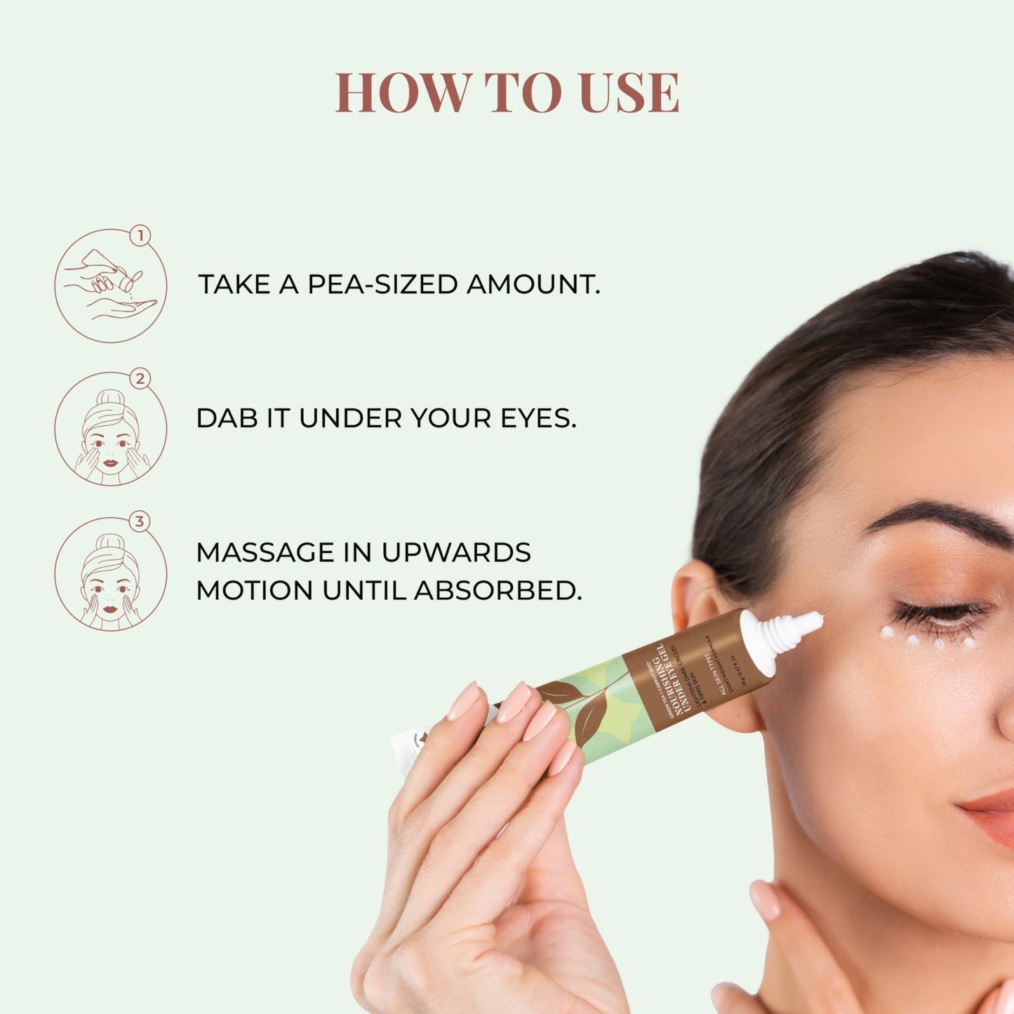 Nourishing Under Eye Gel with Green Tea and Carrot Seed 20g