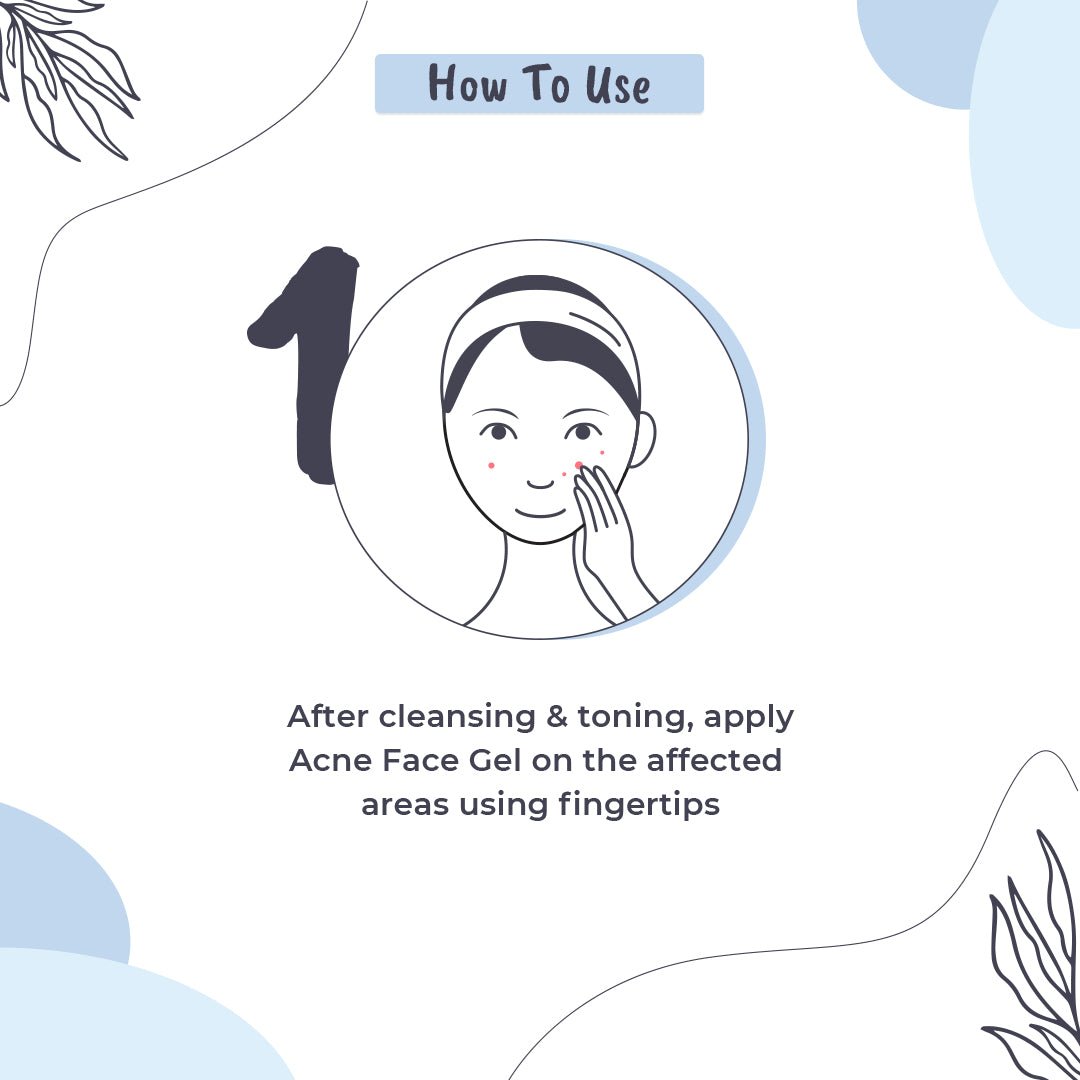 Teenilicious Acne Face Gel With Salicylic Acid - Gel For Blackhead & Whitehead